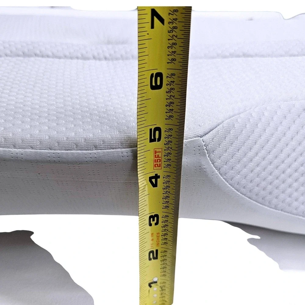 Onesmile Ergonomic Cervical Contour Pillow Memory Foam Neck Support Bedding EUC